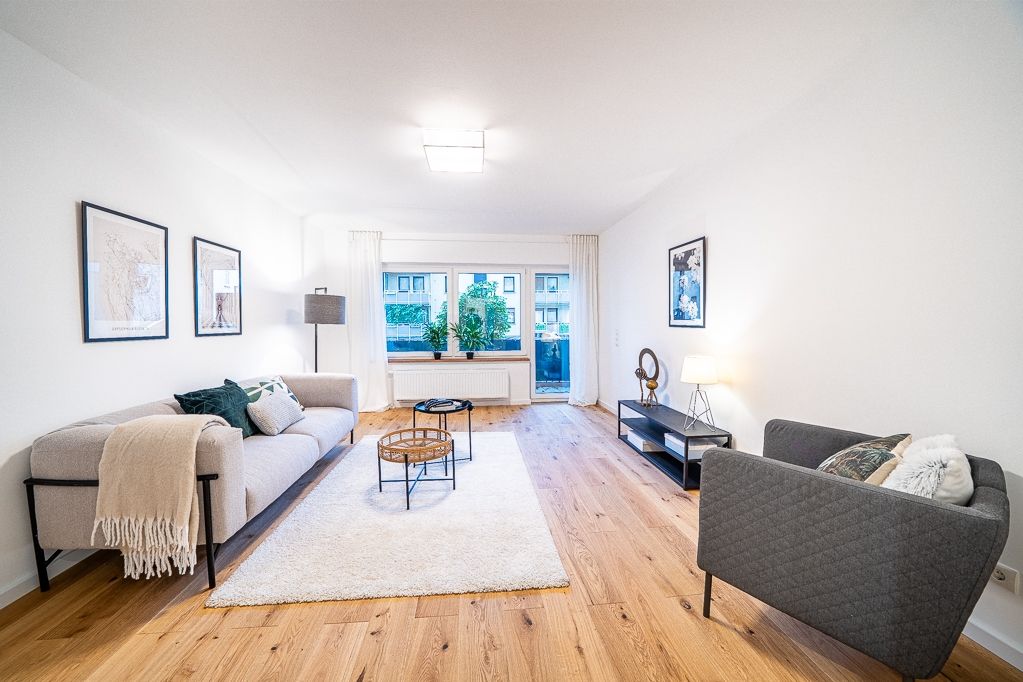 Zentral gelegene Wohnung-frisch saniert, mit Balkon, sofort bezugsfertig in Koblenz-Rauental!